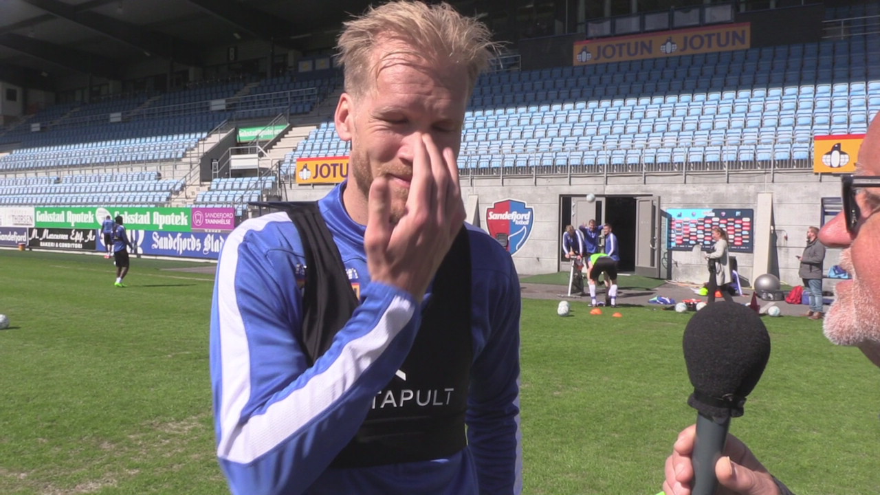 Grorud før møte med gamleklubben